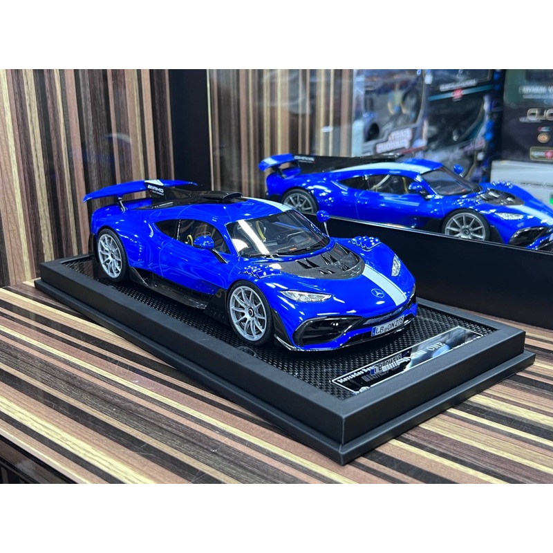 1/18 Resin Mercedes-Benz AMG ONE Blue Model Car by VIP Models