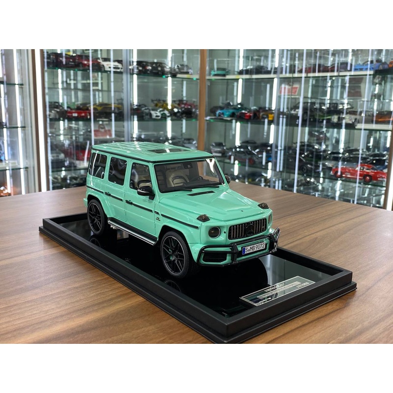 1/18 Resin Motor Helix Mercedes Benz AMG G63 2019 Tiffany Blue Limited 99 pcs