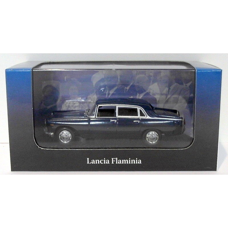 Atlas Editions 1/43 Scale 2696 010 Lancia Flaminia Giovanni Gronchi 1960 - Blue