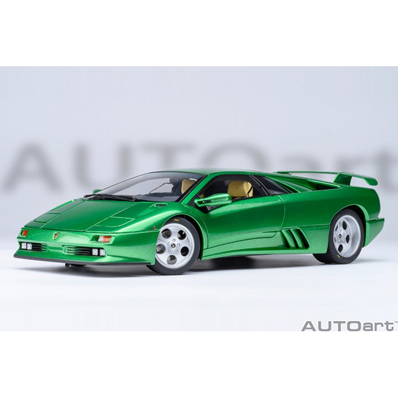 AUTOart 1995 Lamborghini Diablo SE30 Verde Medio Metallic Green 1:18