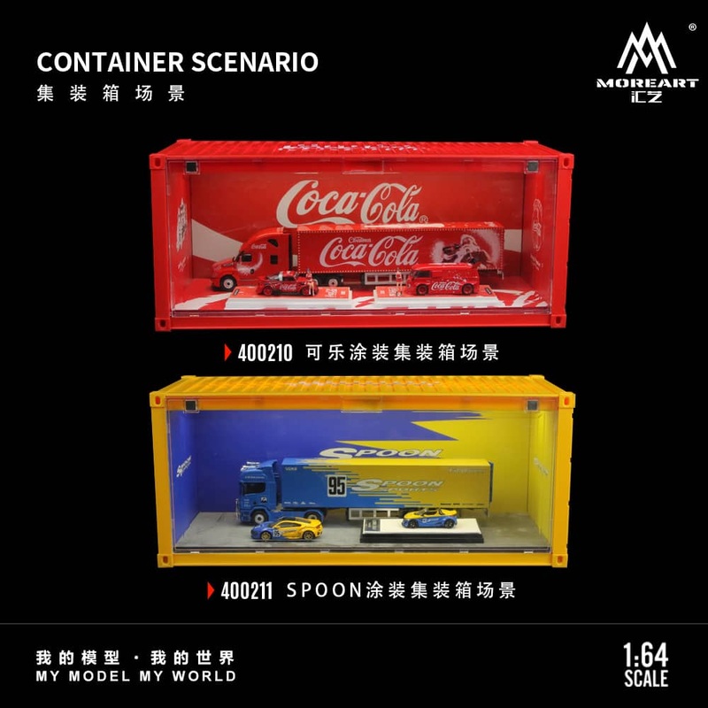 [ETA:  Oct 2025 ] MoreArt 1/64 ABS Container  - MO400210 / MO400211 Size: 38.7 x 16 x 16.5cm