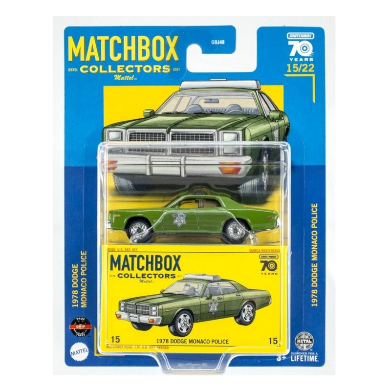 EXCLUSIVE Matchbox 1978 Dodge Monaco Police