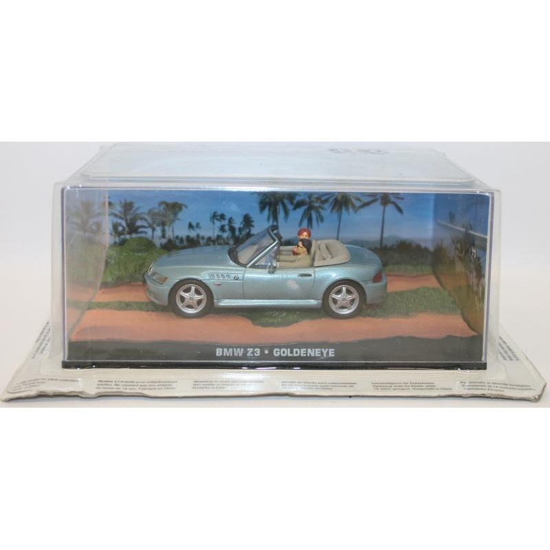 Fabbri 1/43 Scale Diecast - BMW Z3 - Goldeneye