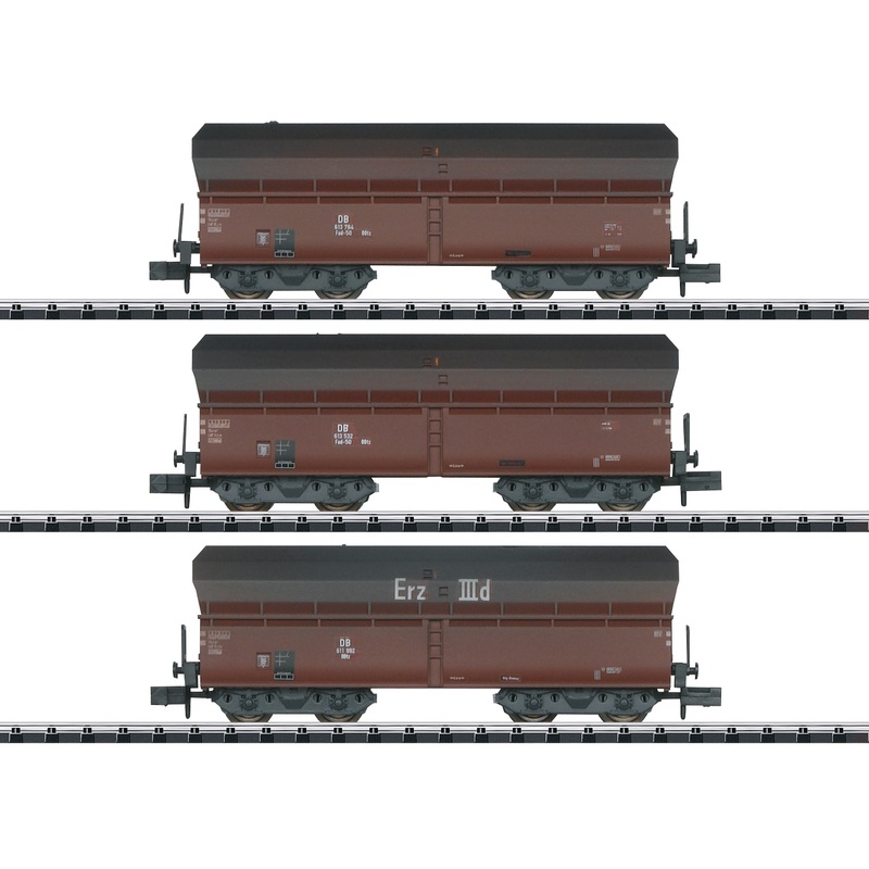 Freight car set coke transport part 3 DB Ep.III 3-part