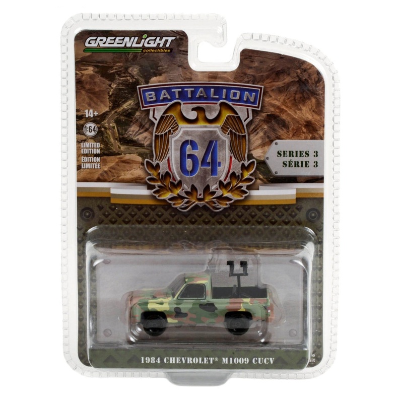 greenlight 1984 Chevrolet M1009 CUCV series 3