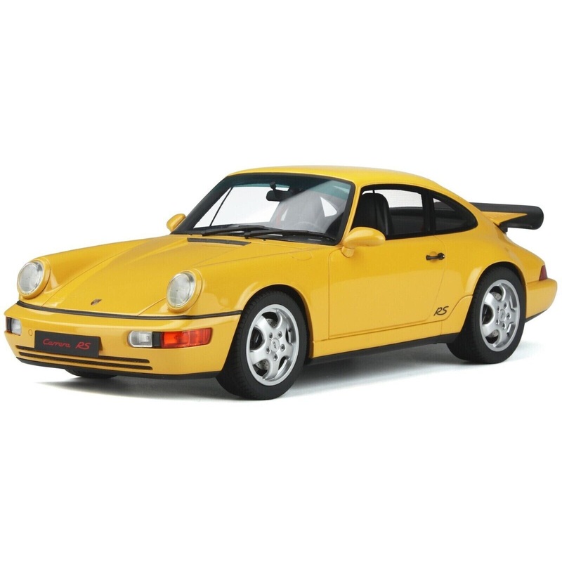 GT Spirit 1993 Porsche 911 Carrera (964) RS America Yellow 1:18 Resin