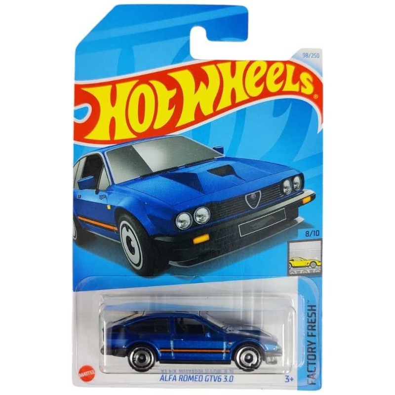 Hotwheels Alfa Romeo GTV6 3.0 Imported Mainline Card 1:64 Scale