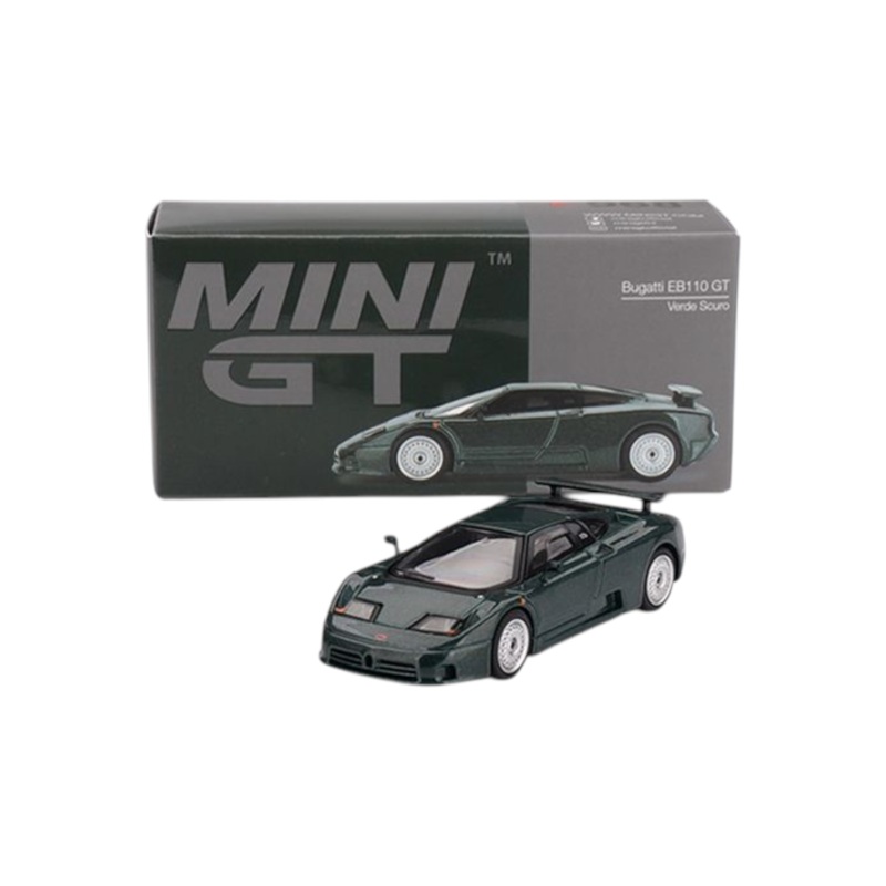 Mini GT Bugatti EB110 GT (Verde Scuro) 1:64 Scale