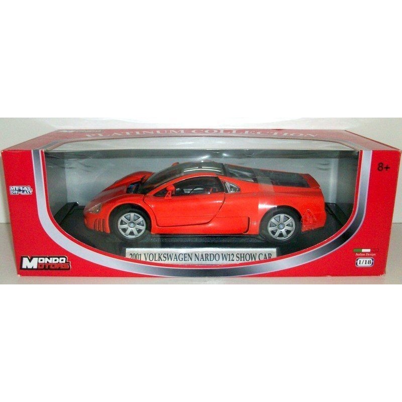 MONDO MOTORS 1/18 - 500178 VOLKSWAGEN 2001 NARDO SHOWCAR W12 - ORANGE