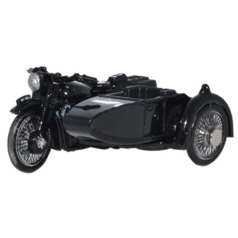 Motorbike/Sidecar Police - 1:76 Scale