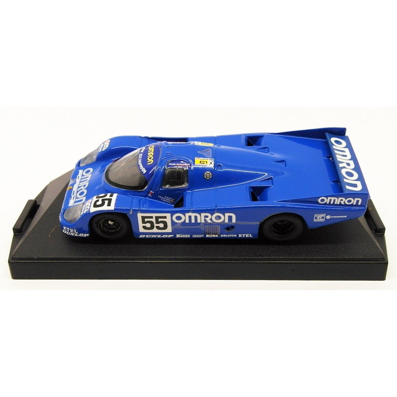 Onyx 1/43 Scale Model 49 - Porsche 962 C Racing Car Omron - Blue
