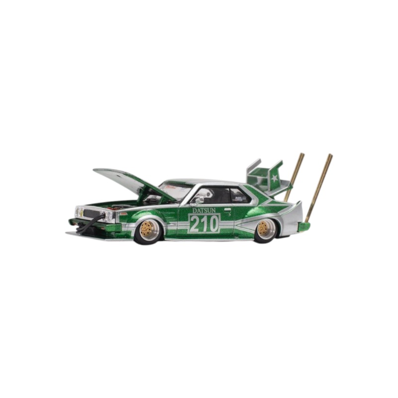 Pop Race PR64-61 Skyline C210 Kaido Racer Bosozoku Style 1:64 Scale