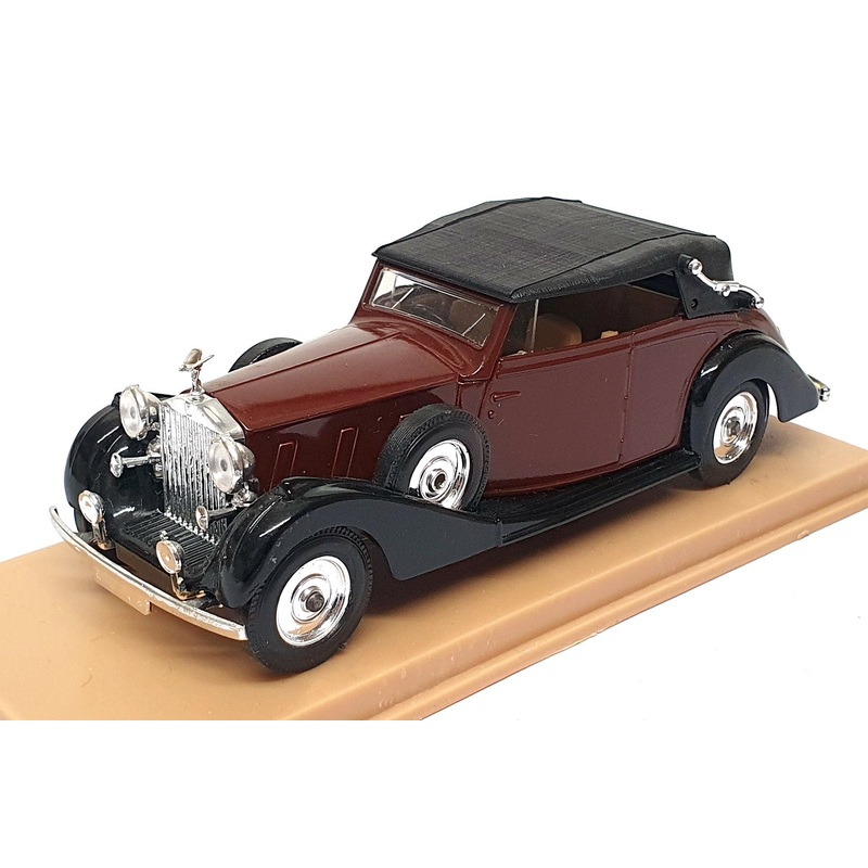 Solido 1/43 Scale Diecast No. 46 - 1939 Rolls Royce - Met. Brown/Black