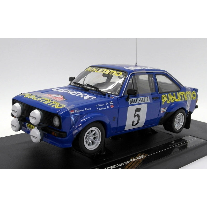 Sunstar 1/18 Scale Diecast - 4450 Ford Escort RS1800 Rallye Monte Carlo 1980