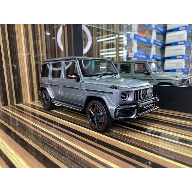 1/18 Diecast Mercedes-Benz AMG G-63 Grey Almost Real Scale Model Car