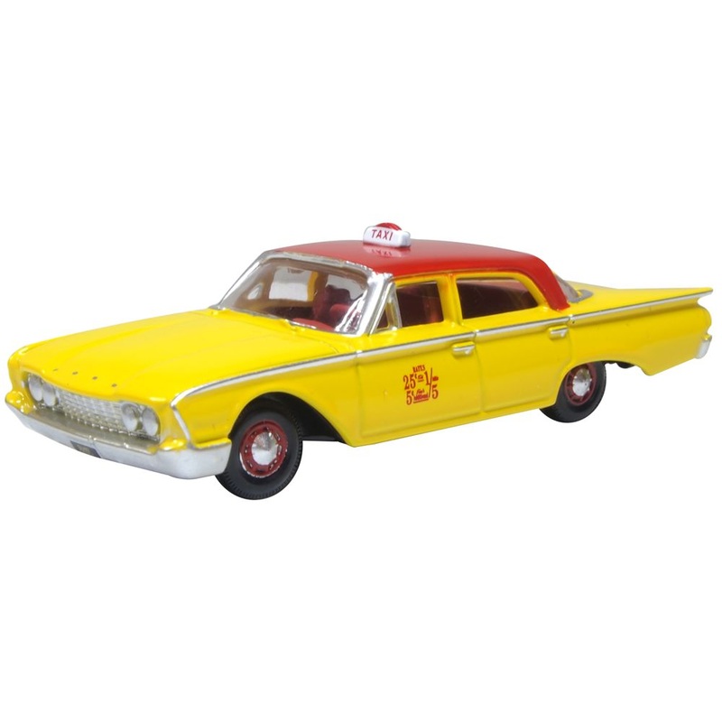 1960 Ford Fairline Sedan NYC Taxi 1:87