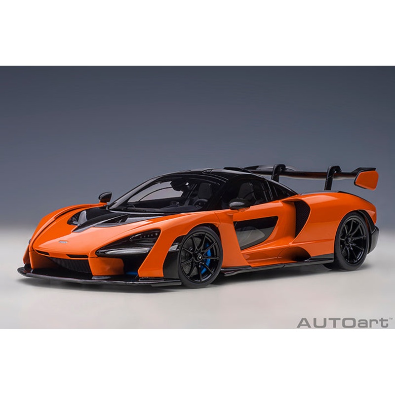 AUTOart Mclaren Senna Trophy Mira Orange 1:18