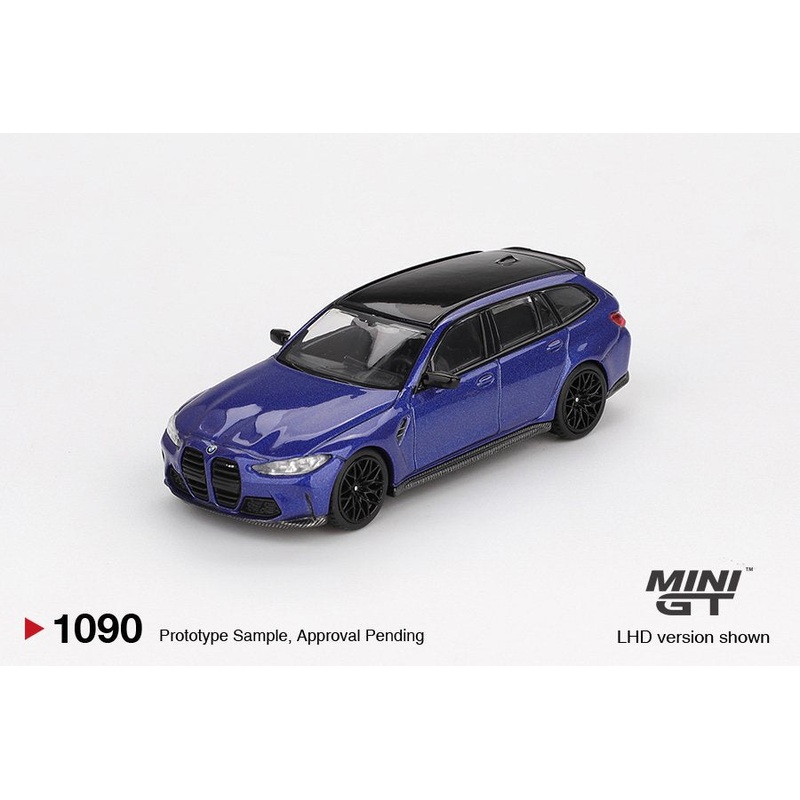 [ETA:  May 2026 ] Mini GT 1/64 BMW M3 Competition Touring Portimao Blue Metallic