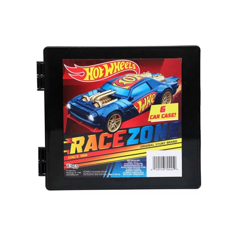 EXCLUSIVE Hotwheels Race Zone Loose car Case Holder Hold 6 Cars
