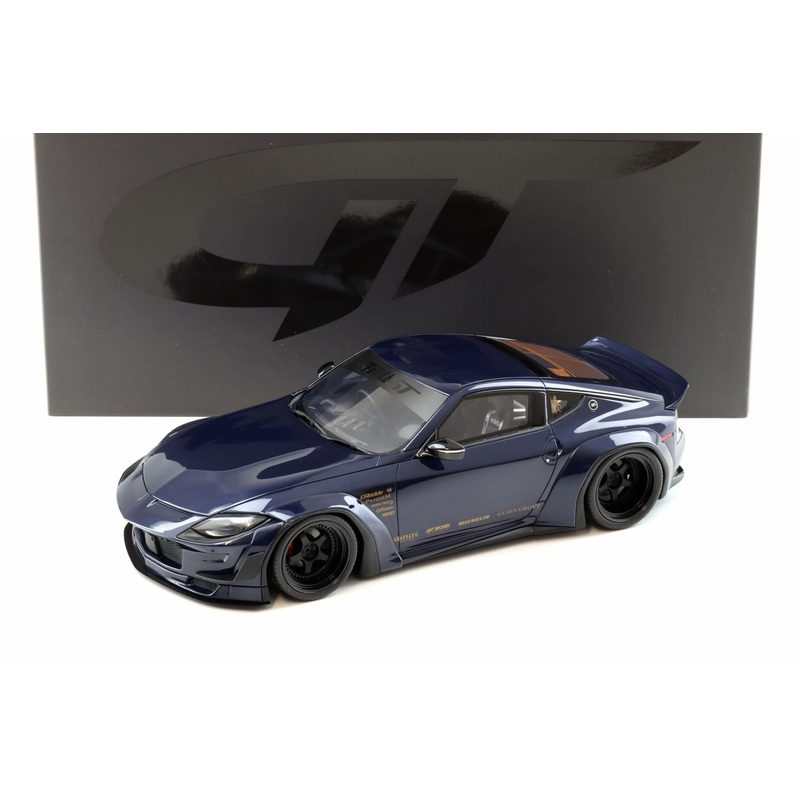 GT Spirit 2024 Nissan 400 Z Pandem Edition Midnight Blue 1:18