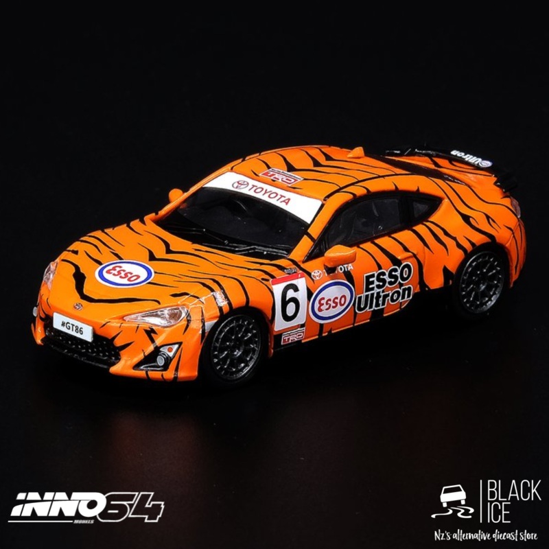 Inno64 1:64 TOYOYA GT86 #6 ESSO ULTRON TIGER Goodwood Festival of Speed 2015