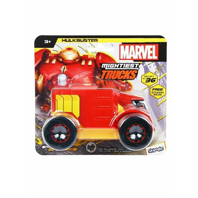 Skoodle Marvel Pull-Back iron man mightiest trucks