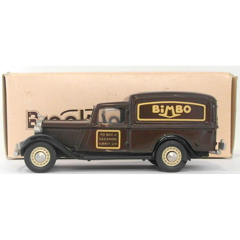 Brooklin 1/43 Scale BRK16 008  - 1935 Dodge Van Bimbo 1Of 100 Brown