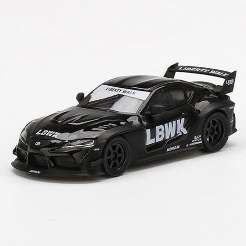 Mini GT 1:64 China Exclusive LBWORKS Toyota GR Supra Black  (box packaging)