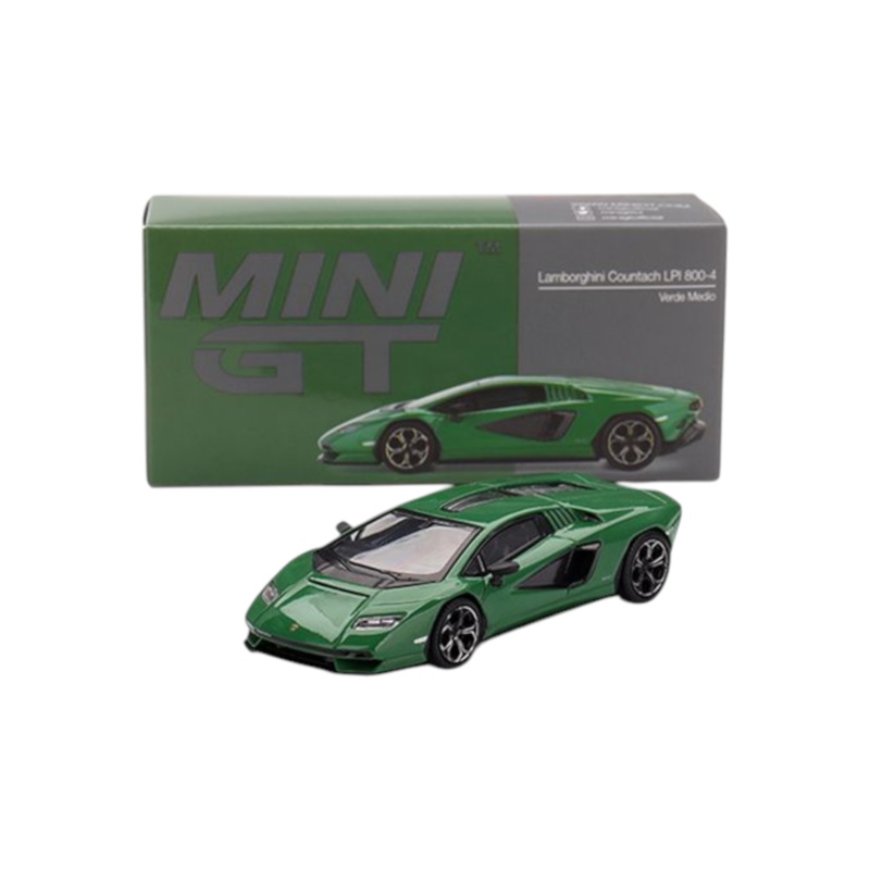 Mini GT Lamborghini Countach LPI 800-4 (Verde Medio) Code - 976 1:64 Scale