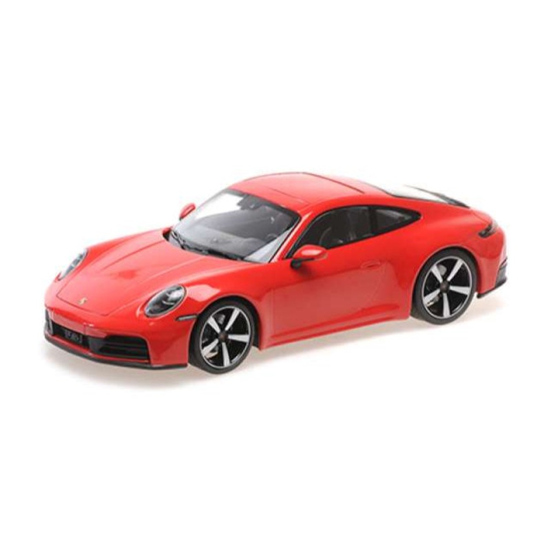 Minichamps 2025 Porsche 911 992.2 Carrera Guards Red 1:18