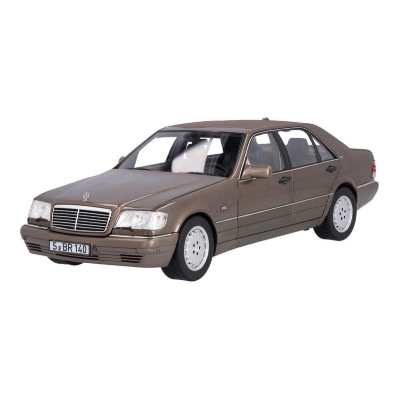 Norev 1994 Mercedes-Benz S600 V12 S-Class (W140) Impala Brown Metallic 1:18