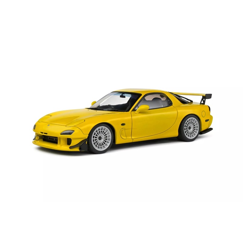 Solido 1994 Mazda RX7 FD RS Streetfighter Yellow 1:18