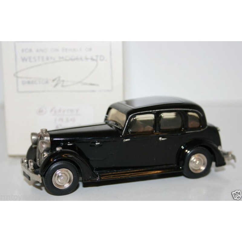 WESTERN MODELS MIKE STEPHENS 1st PROTOTYPE - PLAYTOY - 1939 ROVER SALOON - BLACK