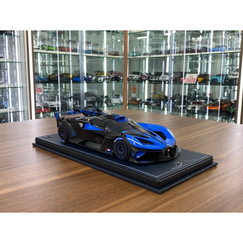 1/18 Resin MR Collection  - Bugatti Bolide in Striking Blue Model Car