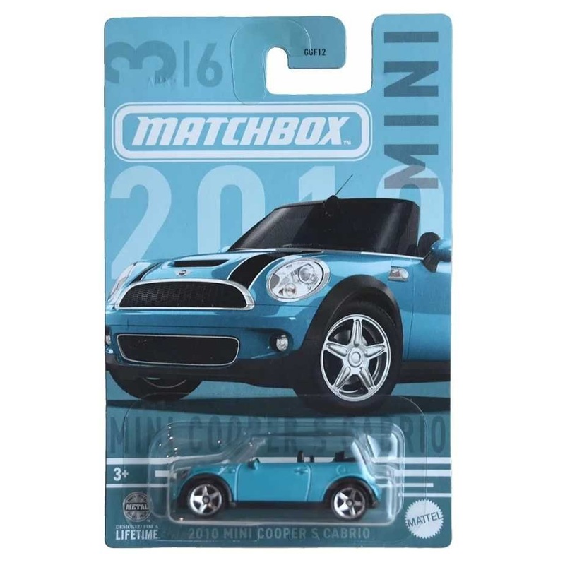 EXCLUSIVE Matchbox 2010 Mini Cooper S Cabrio