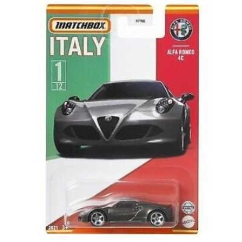 EXCLUSIVE Matchbox Italy Alpha Romeo 4 c