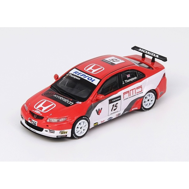 Inno64 1/64 HONDA ACCORD Euro-R (CL7) #15 N. Technology Macau WTCC 2008