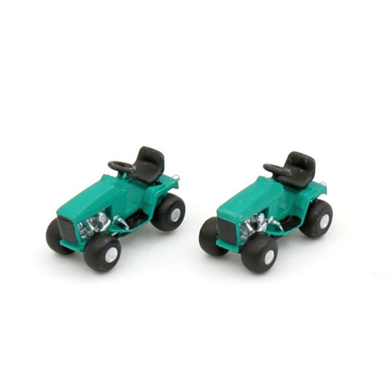 Ready-made model small tractor set of 2