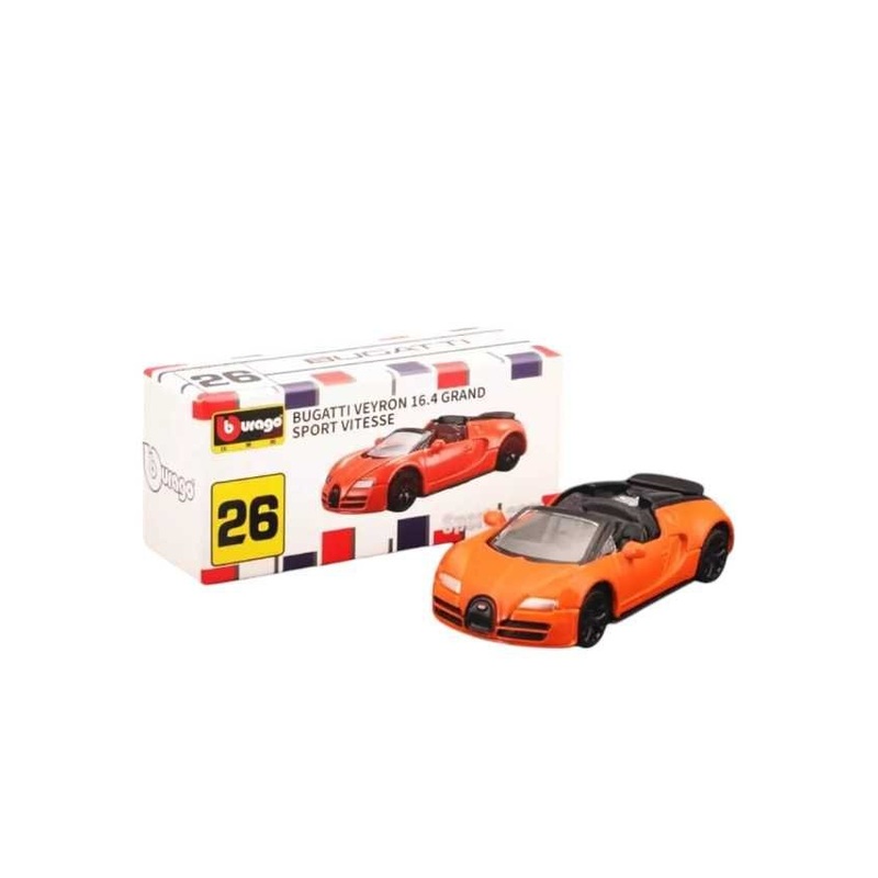 b burago bugatti veyron 16.4 grand sport vitesse
