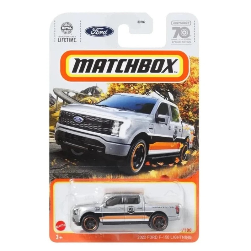 EXCLUSIVE Matchbox 70 Year 2022 Ford F-150 Lightning
