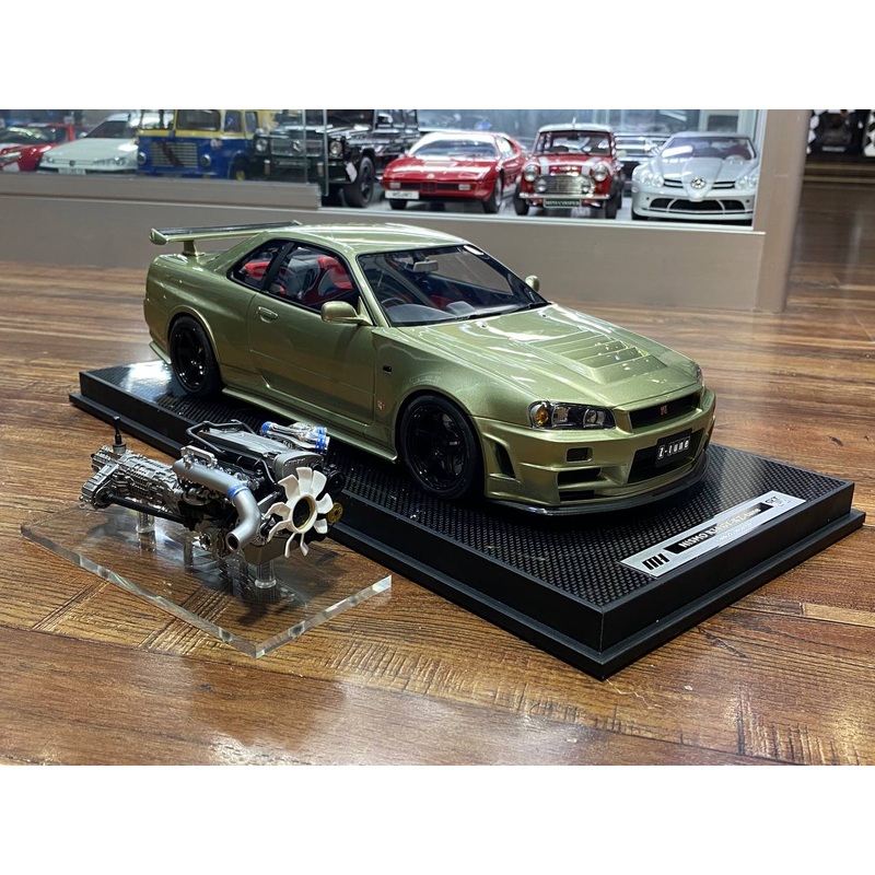 NISSAN SKYLINE GT-R R34 Z-Tune 1/12 by MotorHelix