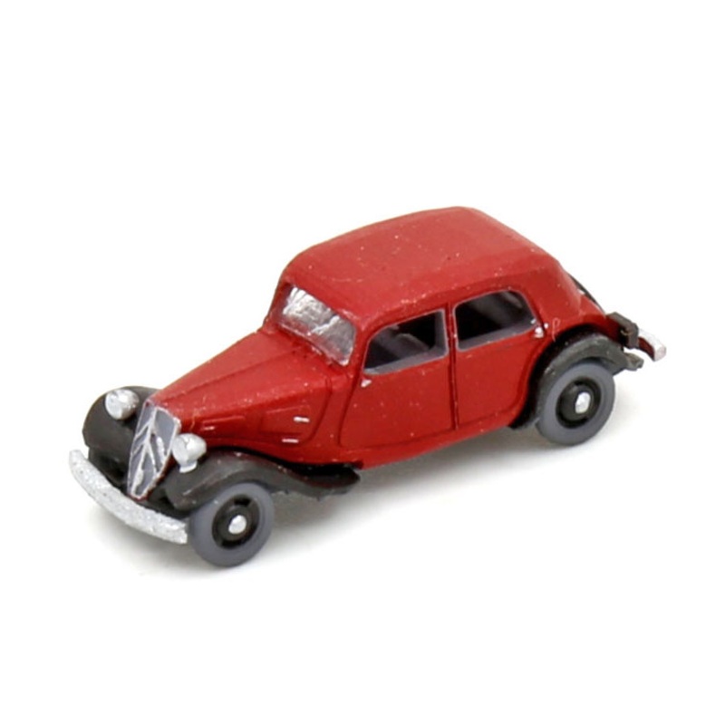 Ready-made model car Citron 7CV Traction Avant  Dark red-Black