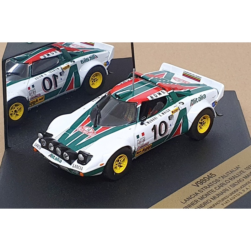 Vitesse 1/43 Scale V98045 - Lancia Stratos #10 Winner Monte Carlo Rally 1976