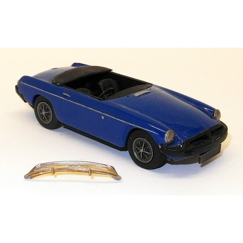 Ace Car Kits 1/43 Scale Model Car A78 - MGB White Metal Built Kit - Blue