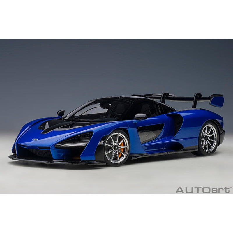 AUTOart Mclaren Senna Trophy Kyanos Blue 1:18