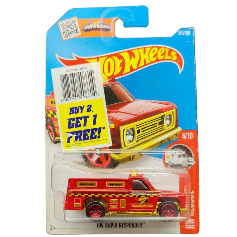 EXCLUSIVE Hot Wheels HW Rapid Responder