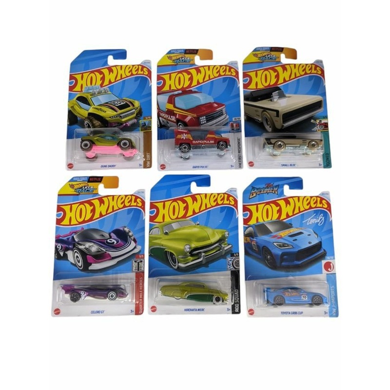 EXCLUSIVE Hot Wheels indian Car Mainlines (179 Each) as set of six nl 18