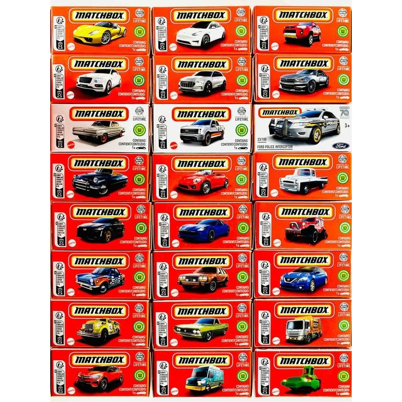 MATCHBOX DRIVE ADVENTURE (SET OF 24) A3
