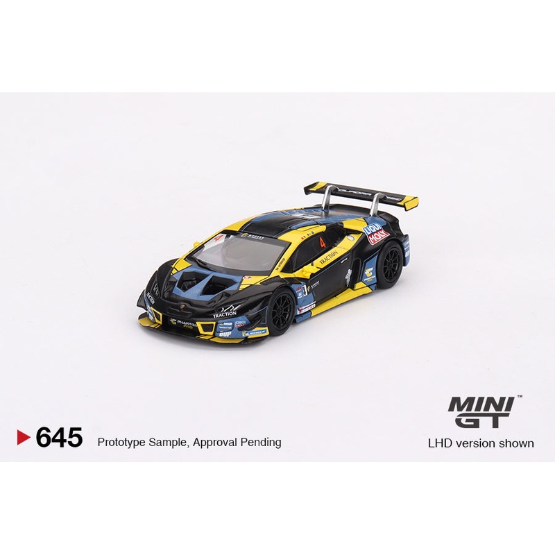 Mini GT 1/64 Lamborghini Huracan GT3 EVO #4 2022 Macau GP  Macau GT Cup 3rd Place  MiJo Exclusives ***in clamshell blisters***