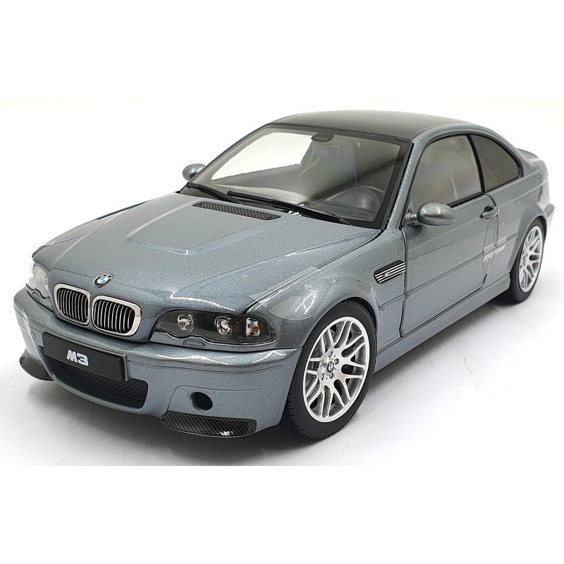 Norev 1/18 Scale Diecast 183016 - BMW M3 CSL 2003 - Grey Met.